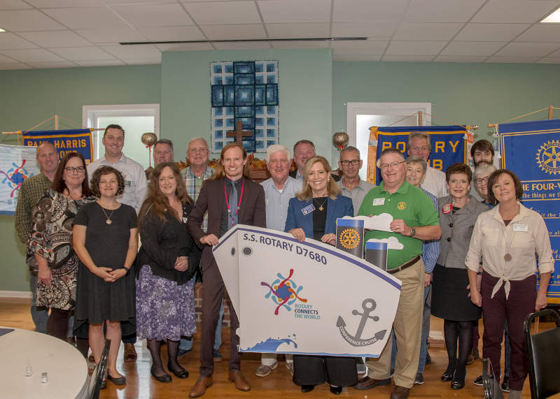 October 16th, 2019 DG Beth Trotter Visit-New Member Induction & PHF Awards
