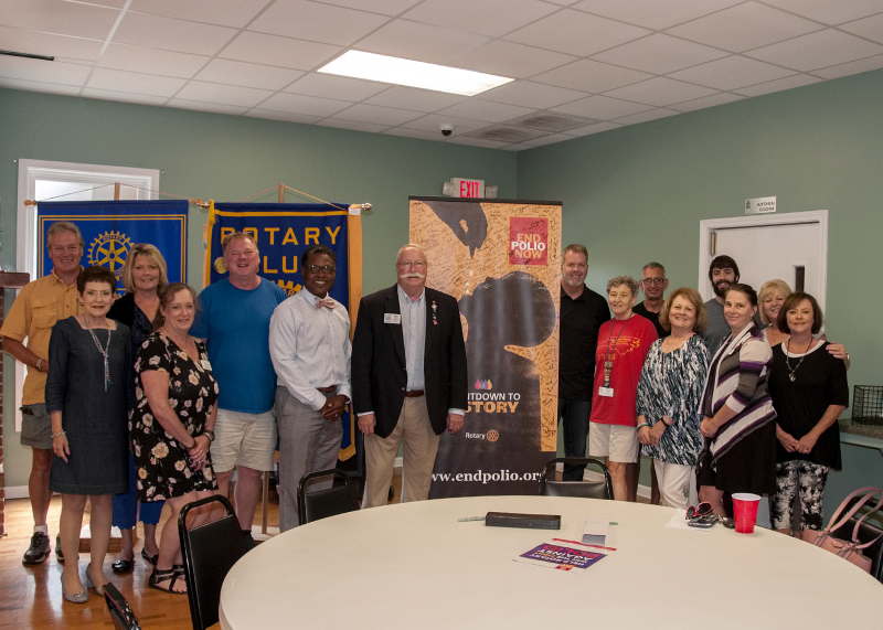 September 11th, 2019- End Polio Now Campaign with Tom Smith